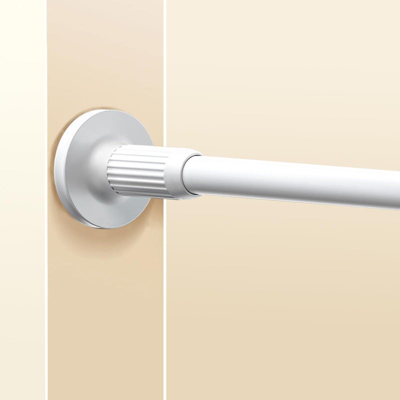 MELCHEF Heavy Duty Spring Tension Rod,32-45" Room Divider Tension Curtain Rod, Shower Curtain Rods,Windows Curtain Rods,No Drilling, Non-Fall Down Spring Tension Rod,Adjustable Room Divider - Image 1